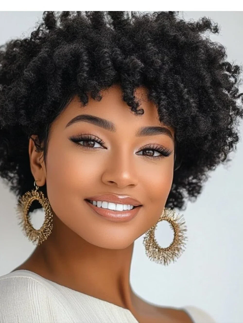 Short Afro Dreadlock Wig - Natural Black
